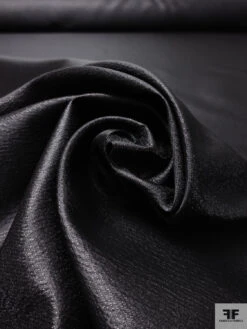 Slightly Textured Twill Lamé - Black -Fabrics And Fabrics Store 19130 3