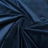 Italian Solid Stretch Cotton Velveteen - Navy