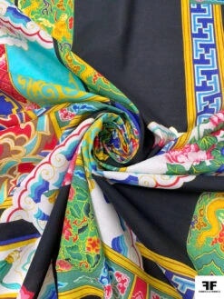 Worldly Printed Fine Cotton Lawn - Multicolor 14 Worldly Printed Fine Cotton Lawn - Multicolor -Fabrics And Fabrics Store 19270 2 59129cf2 f092 4866 a6e1 bfed2bd91570