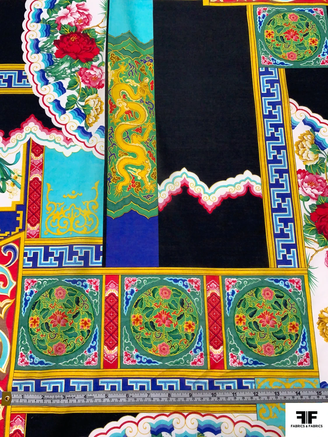 Worldly Printed Fine Cotton Lawn - Multicolor 8 Worldly Printed Fine Cotton Lawn - Multicolor - Image 6