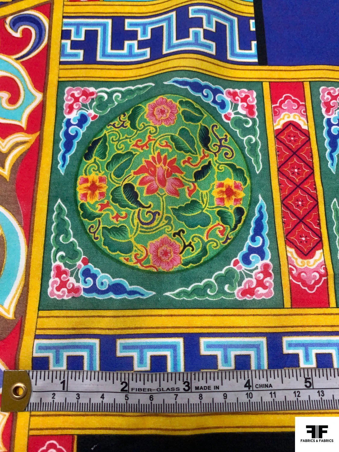 Worldly Printed Fine Cotton Lawn - Multicolor 9 Worldly Printed Fine Cotton Lawn - Multicolor - Image 7