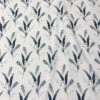 Stalk Floral Printed Fine Cotton Lawn - White / Dusty Seafoam / Midnight Teal