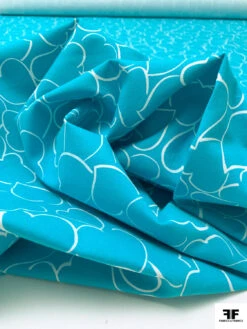 Made In Switzerland Hearts Printed Stretch Cotton Twill - Turquoise / White 19 Made In Switzerland Hearts Printed Stretch Cotton Twill - Turquoise / White -Fabrics And Fabrics Store 19286 9 91f5ea3e 418b 4f00 a492 d56c942a4e1e