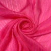 Satin Striped Silk Chiffon With Lurex Pinstripes - Hot Pink / Gold / Silver -Fabrics And Fabrics Store 19347 1