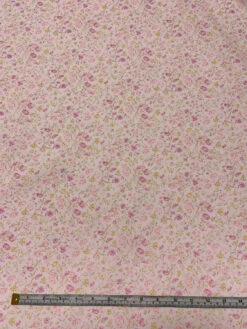 Made In Japan Ditsy Floral Printed Cotton Lawn - Pink / Baby Pink / Butter Yellow 17 Made In Japan Ditsy Floral Printed Cotton Lawn - Pink / Baby Pink / Butter Yellow -Fabrics And Fabrics Store 19431 5