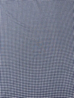 2-Ply Gingham Check And Striped Yarn-Dyed Double Cotton Voile - Navy / White 16 2-Ply Gingham Check And Striped Yarn-Dyed Double Cotton Voile - Navy / White -Fabrics And Fabrics Store 19438 4