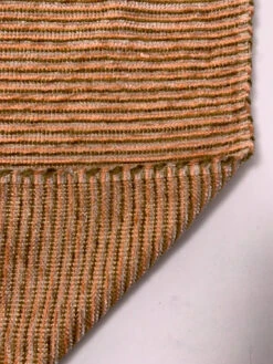 Yarn-Dyed Chenille Striped Tweed With Lurex Fibers - Peach / Ochre / Pearl Grey 16 Yarn-Dyed Chenille Striped Tweed With Lurex Fibers - Peach / Ochre / Pearl Grey -Fabrics And Fabrics Store 19459 6