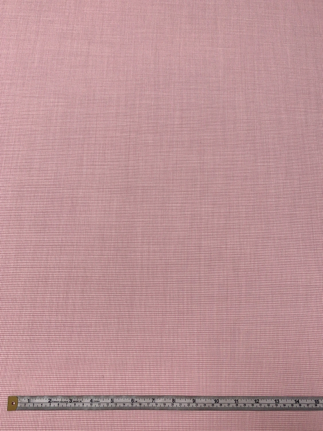 Made In England Mini Houndstooth Wool Suiting - Dusty Rose / Ivory 8 Made In England Mini Houndstooth Wool Suiting - Dusty Rose / Ivory - Image 6