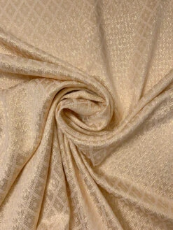 Italian Geometric Soft Jacquard Lamé - Gold 14 Italian Geometric Soft Jacquard Lamé - Gold -Fabrics And Fabrics Store 19542 2