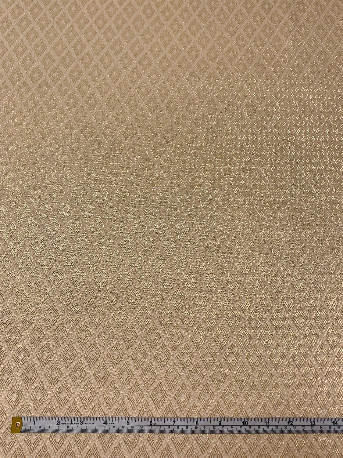 Italian Geometric Soft Jacquard Lamé - Gold 8 Italian Geometric Soft Jacquard Lamé - Gold - Image 6