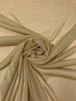 Italian Metallic Chainmail Knit Lamé - Gold 11 Italian Metallic Chainmail Knit Lamé - Gold -Fabrics And Fabrics Store 19543 2