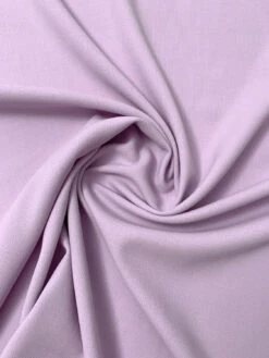 Italian Solid Stretch Double Wool Crepe - Lilac 11 Italian Solid Stretch Double Wool Crepe - Lilac -Fabrics And Fabrics Store 19552 1
