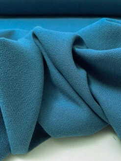 Italian Solid Stretch Double Wool Crepe - Crystal Teal -Fabrics And Fabrics Store 19554 6 94460ab0 ab54 4248 830c 94559351d2d6