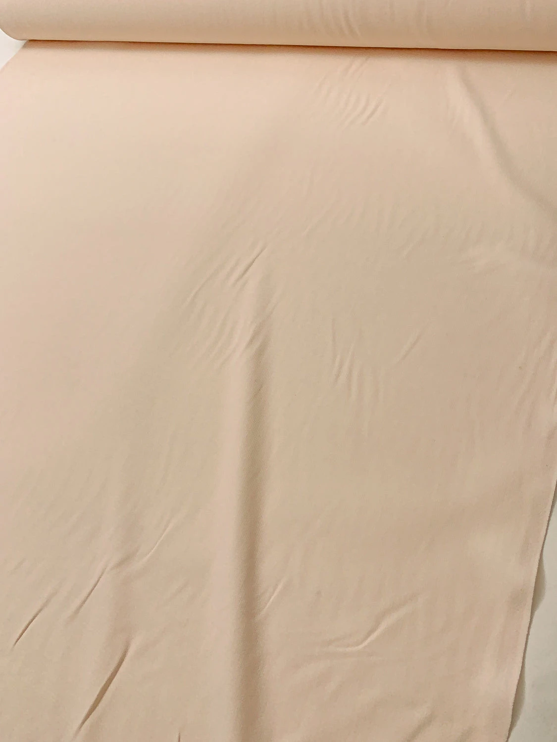 Italian Solid Stretch Double Wool Crepe - Champagne 8 Italian Solid Stretch Double Wool Crepe - Champagne - Image 6