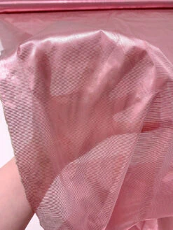 Striped Tissue Lamé - Electric Pink 19 Striped Tissue Lamé - Electric Pink -Fabrics And Fabrics Store 19861 8