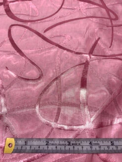 Made In Switzerland Swirl Motif Silk-Blend Lamé Jacquard - Metallic Electric Pink 15 Made In Switzerland Swirl Motif Silk-Blend Lamé Jacquard - Metallic Electric Pink -Fabrics And Fabrics Store 19863 5