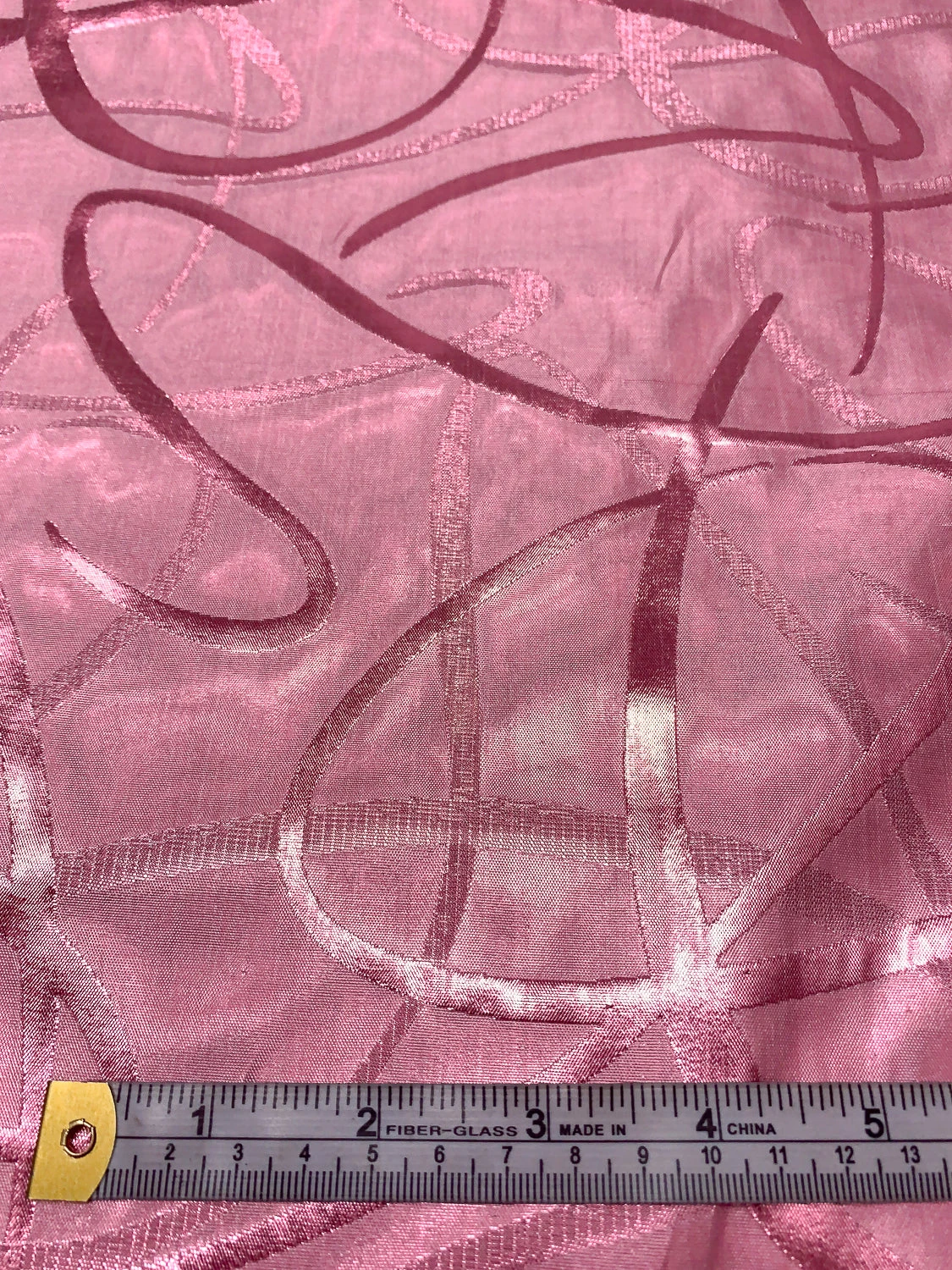 Made In Switzerland Swirl Motif Silk-Blend Lamé Jacquard - Metallic Electric Pink 7 Made In Switzerland Swirl Motif Silk-Blend Lamé Jacquard - Metallic Electric Pink - Image 5