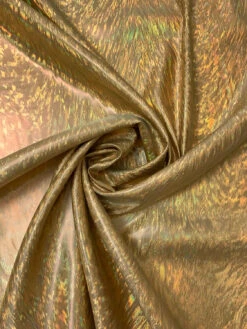 Holographic Lamé - Gold -Fabrics And Fabrics Store 19867 1