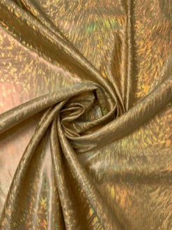 Holographic Lamé - Gold -Fabrics And Fabrics Store 19867 2
