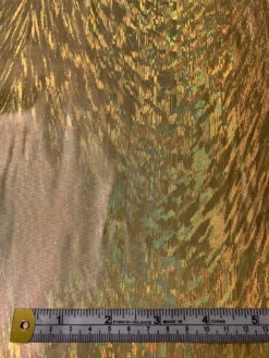 Holographic Lamé - Gold -Fabrics And Fabrics Store 19867 5