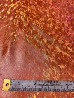 Holographic Lamé - Deep Coral -Fabrics And Fabrics Store 19868 5