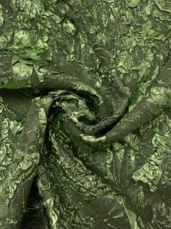 Italian Abstract Stretch Metallic Brocade - Pickle Green 13 Italian Abstract Stretch Metallic Brocade - Pickle Green -Fabrics And Fabrics Store 19882 2