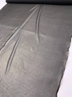 Italian Foil Printed Silk Chiffon - Antique Gold / Black -Fabrics And Fabrics Store 19914 6