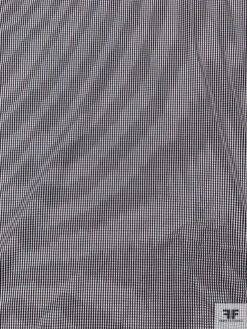 Made In Japan Gingham Check Yarn-Dyed Cotton Shirting - Black / White 15 Made In Japan Gingham Check Yarn-Dyed Cotton Shirting - Black / White -Fabrics And Fabrics Store 19979 4