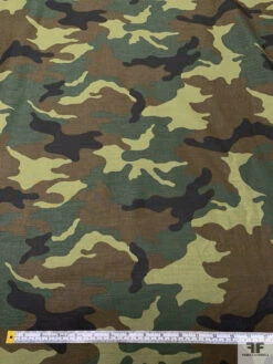 Camouflage Reverse Printed Cotton Twill - Greens / Olive / Black 15 Camouflage Reverse Printed Cotton Twill - Greens / Olive / Black -Fabrics And Fabrics Store 19981 5