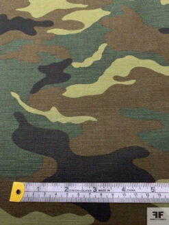 Camouflage Reverse Printed Cotton Twill - Greens / Olive / Black 16 Camouflage Reverse Printed Cotton Twill - Greens / Olive / Black -Fabrics And Fabrics Store 19981 6
