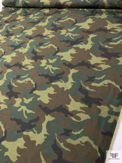 Camouflage Reverse Printed Cotton Twill - Greens / Olive / Black 18 Camouflage Reverse Printed Cotton Twill - Greens / Olive / Black -Fabrics And Fabrics Store 19981 8