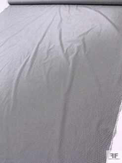 Italian Thin Striped Yarn-Dyed Fine Cotton Shirting - Charcoal Black / White 15 Italian Thin Striped Yarn-Dyed Fine Cotton Shirting - Charcoal Black / White -Fabrics And Fabrics Store 20001 6