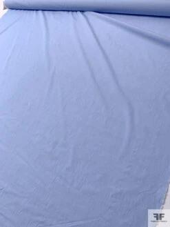 Italian Plain-Weave Yarn-Dyed Fine Cotton Shirting - Beau Blue 11 Italian Plain-Weave Yarn-Dyed Fine Cotton Shirting - Beau Blue -Fabrics And Fabrics Store 20014 4