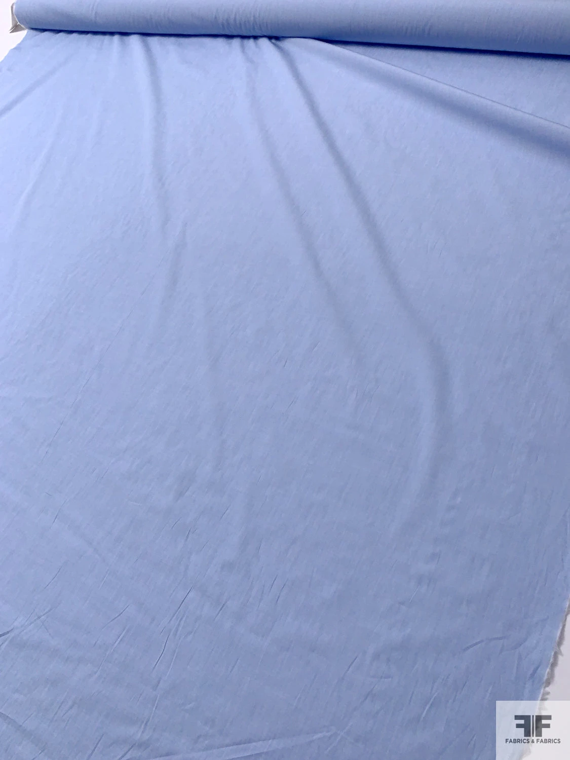 Italian Plain-Weave Yarn-Dyed Fine Cotton Shirting - Beau Blue 6 Italian Plain-Weave Yarn-Dyed Fine Cotton Shirting - Beau Blue - Image 4