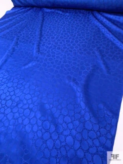 Conglomerate Motif Jacquard Heavy Silk Habotai - Royal Blue 18 Conglomerate Motif Jacquard Heavy Silk Habotai - Royal Blue -Fabrics And Fabrics Store 20125 8