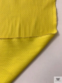 Italian Diamond Dot Stretch Cotton Pique - Mustard Yellow 15 Italian Diamond Dot Stretch Cotton Pique - Mustard Yellow -Fabrics And Fabrics Store 20196 5