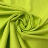 Italian Geometric Star Stretch Jacquard Cotton Twill - Lime Green