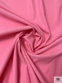 Micro Diamond Dot Stretch Cotton-Blend Pique - Brink Pink / Off-White 14 Micro Diamond Dot Stretch Cotton-Blend Pique - Brink Pink / Off-White -Fabrics And Fabrics Store 20200 1