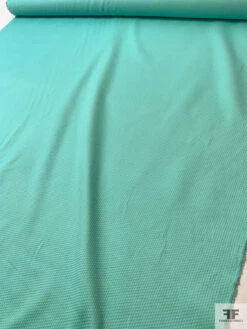 Honeycomb Cotton Pique - Seafoam Green -Fabrics And Fabrics Store 20204 8