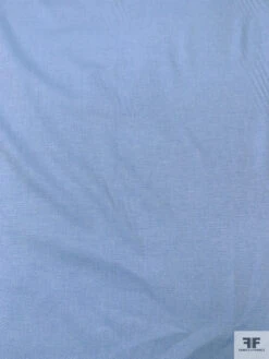 Italian Yarn-Dyed Pique Cotton Shirting - Soft Blue / White 15 Italian Yarn-Dyed Pique Cotton Shirting - Soft Blue / White -Fabrics And Fabrics Store 20206 4