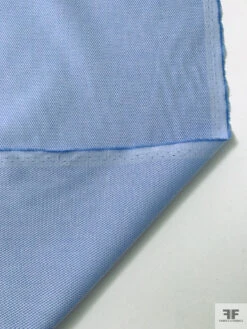 Italian Yarn-Dyed Pique Cotton Shirting - Soft Blue / White 17 Italian Yarn-Dyed Pique Cotton Shirting - Soft Blue / White -Fabrics And Fabrics Store 20206 7