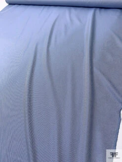 Italian Yarn-Dyed Basketweave Heavy Cotton Shirting - Blue / White -Fabrics And Fabrics Store 20207 9