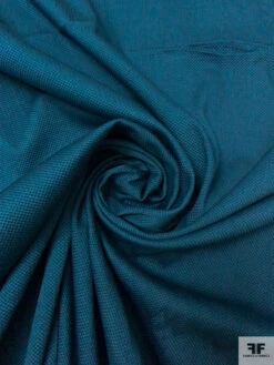 Solid Stretch Cotton Pique - Navy-Teal 11 Solid Stretch Cotton Pique - Navy-Teal -Fabrics And Fabrics Store 20221 2