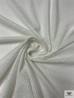 Ditsy Embroidered Cotton Eyelet - Off-White 14 Ditsy Embroidered Cotton Eyelet - Off-White -Fabrics And Fabrics Store 20253 1