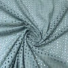 Boxy Embroidered Cotton Eyelet - Dusty Seafoam -Fabrics And Fabrics Store 20260 1