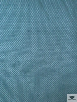 Crosshatch Grid Embroidered Cotton - Dusty Turquoise 14 Crosshatch Grid Embroidered Cotton - Dusty Turquoise -Fabrics And Fabrics Store 20262 3