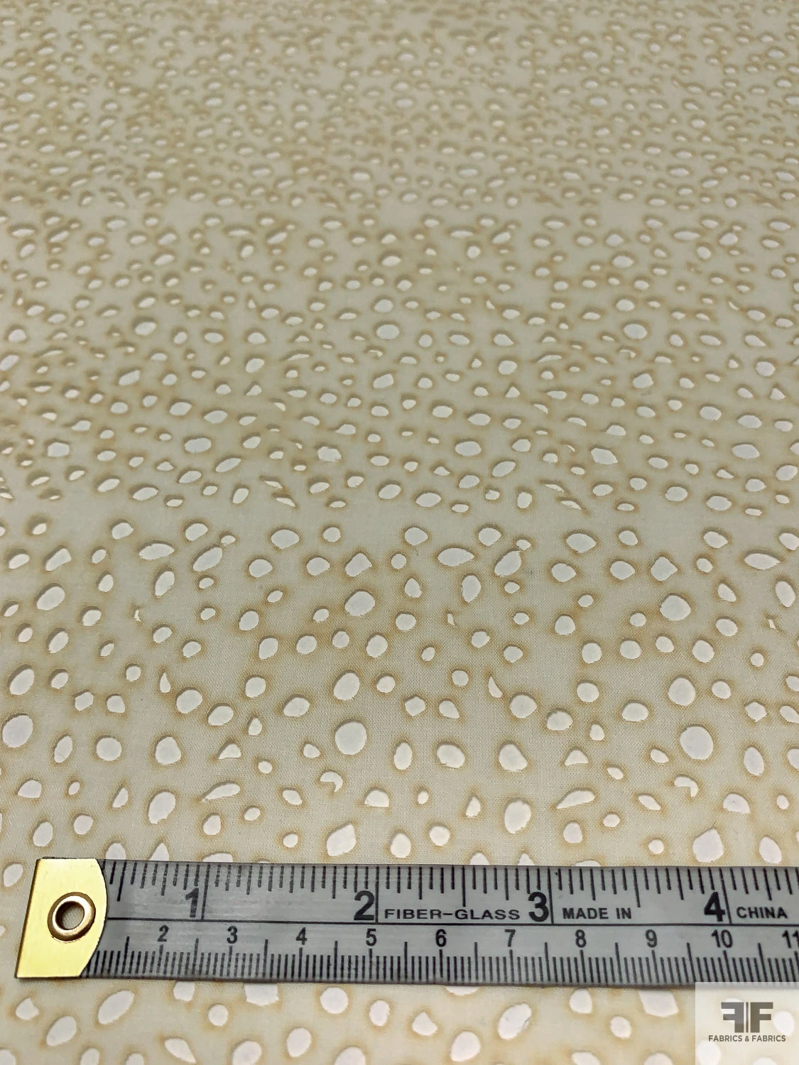 Burnout Novelty Cotton Lawn - Beige / Macaroon Beige 9 Burnout Novelty Cotton Lawn - Beige / Macaroon Beige - Image 7