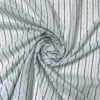 Vertical Striped Yarn-Dyed Silk-Cotton Soft Shirting - Off-White / Blue 1 Vertical Striped Yarn-Dyed Silk-Cotton Soft Shirting - Off-White / Blue -Fabrics And Fabrics Store 20267 1