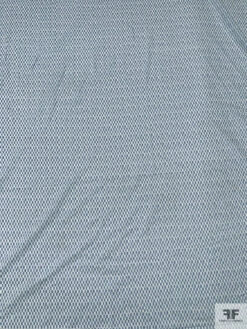 Small Graphic Lightweight Printed Cotton Lawn - Blue-Grey / Off-White 15 Small Graphic Lightweight Printed Cotton Lawn - Blue-Grey / Off-White -Fabrics And Fabrics Store 20268 4