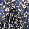 Jovial Floral Printed Cotton Lawn With Fused Back - Navy / Black / Beige-Cream 2 Jovial Floral Printed Cotton Lawn With Fused Back - Navy / Black / Beige-Cream -Fabrics And Fabrics Store 20274 1